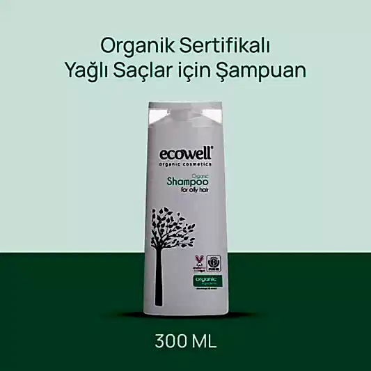 Sertifikalı Organik Şampuan - Yağlı Saç - 300 ml