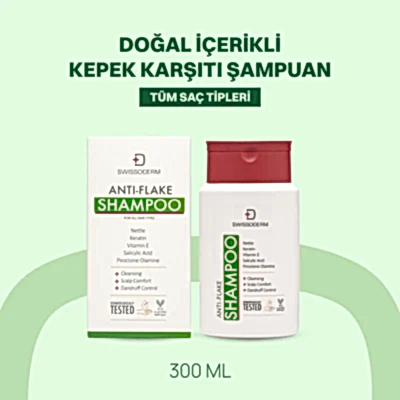 Doğal İçerikli Kepek Karşıtı Şampuan - 300 ml