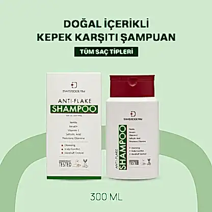 Doğal İçerikli Kepek Karşıtı Şampuan - 300 ml