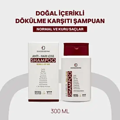Doğal İçerikli Dökülme Karşıtı Şampuan Normal & Kuru Saçlar - 300 ml