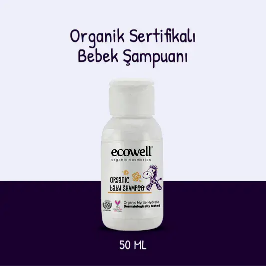 Sertifikalı Organik Bebek Şampuanı - 50 ml