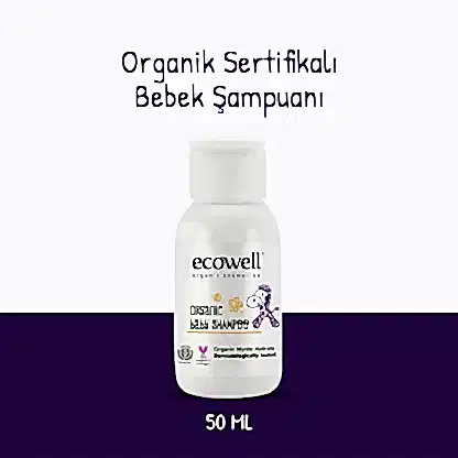 Sertifikalı Organik Bebek Şampuanı - 50 ml