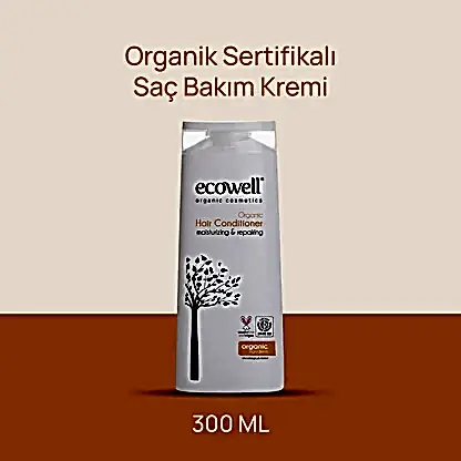 Sertifikalı Organik Saç Bakım Kremi - 300 ml