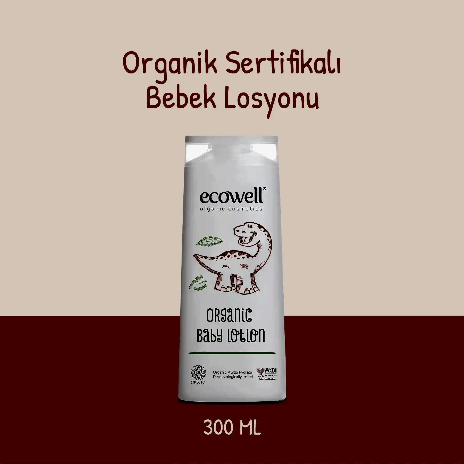 Sertifikalı Organik Bebek Losyonu - 300 ml