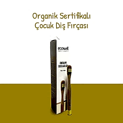 Sertifikalı Organik Çocuk Diş Fırçası