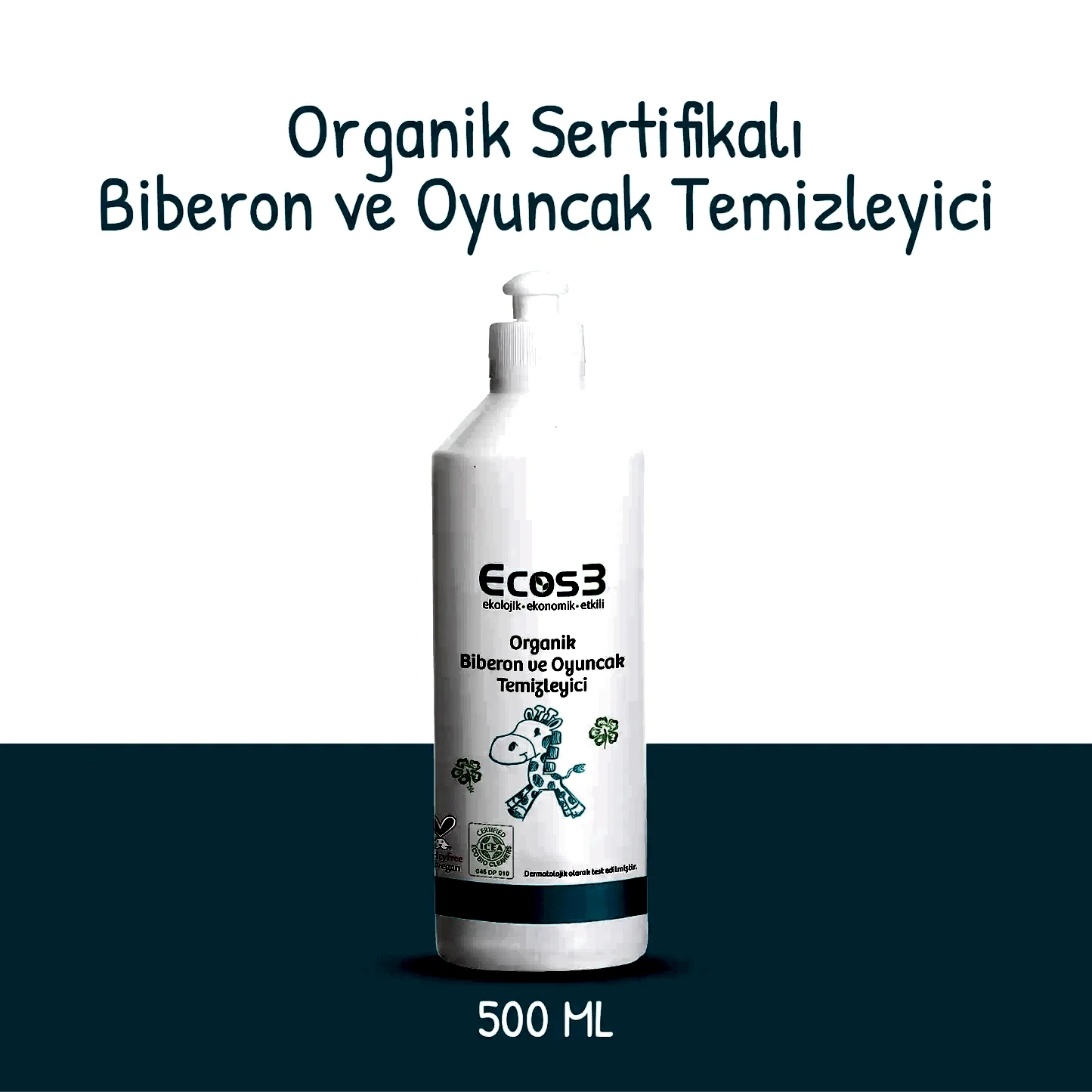 Sertifikalı Organik Biberon Ve Oyuncak Temizleyici - 500 ml