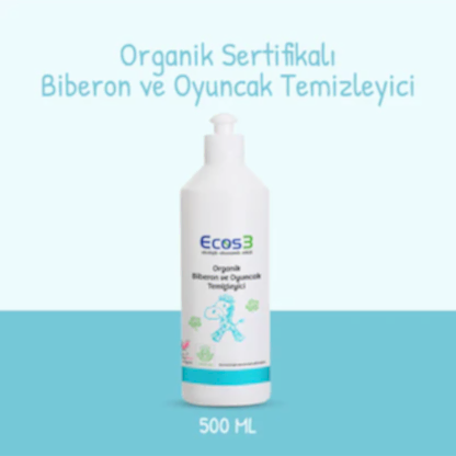Sertifikalı Organik Biberon Ve Oyuncak Temizleyici - 500 ml