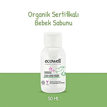 Sertifikalı Organik Bebek Sabunu - 50 ml