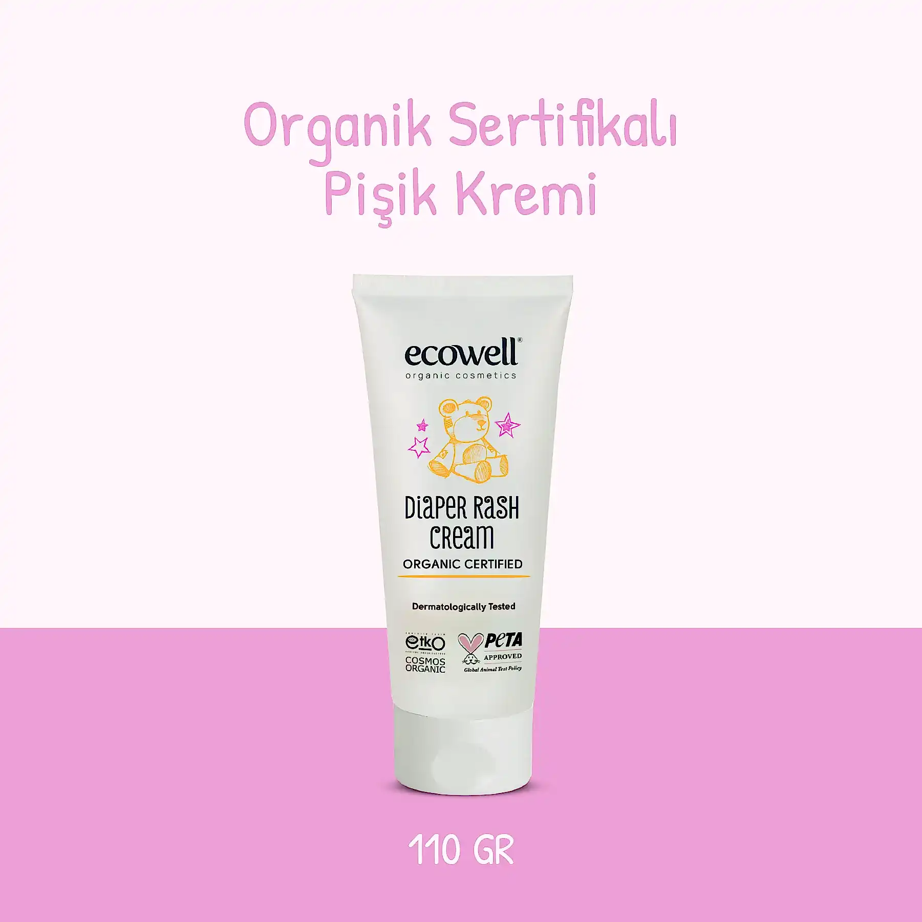 Sertifikalı Organik Pişik Kremi - 110 gr