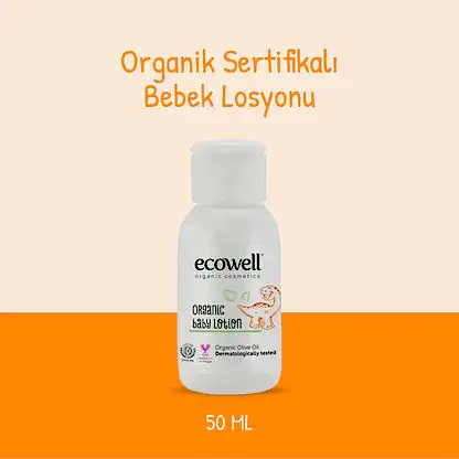 Sertifikalı Organik Bebek Losyonu - 50 ml