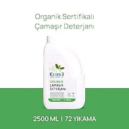 Sertifikalı Organik Çamaşır Deterjanı - 2.5 lt