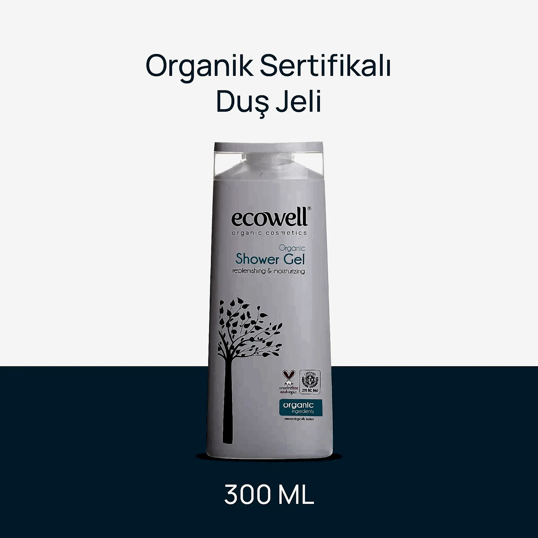 Sertifikalı Organik Duş Jeli - 300 ml