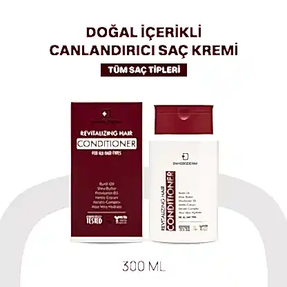 Doğal İçerikli Canlandırıcı Saç Kremi - 300 ml