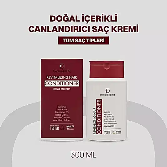 Doğal İçerikli Canlandırıcı Saç Kremi - 300 ml