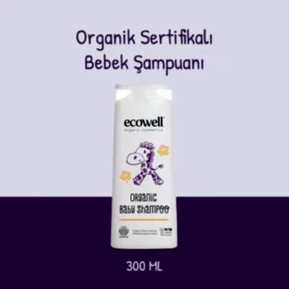 Sertifikalı Organik Bebek Şampuanı - 300 ml