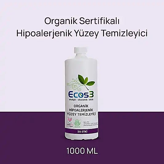 Sertifikalı Organik Yüzey Temizleyici - 1 lt