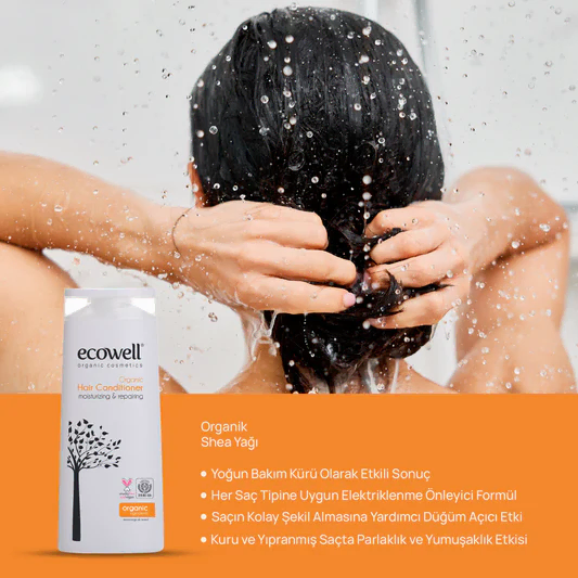 Sertifikalı Organik Saç Bakım Kremi - 300 ml
