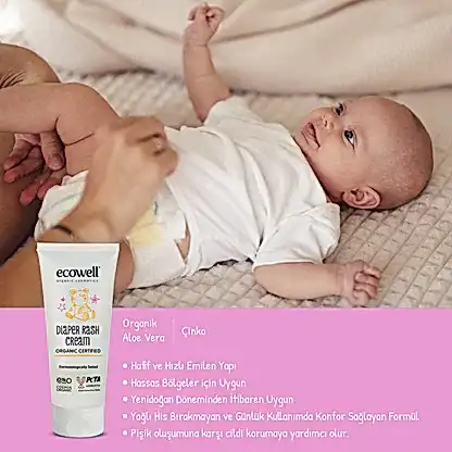 Sertifikalı Organik Pişik Kremi - 110 gr