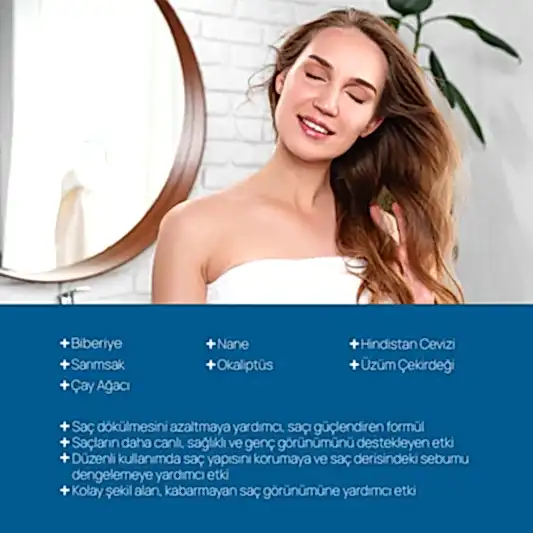 Doğal İçerikli Dökülme Karşıtı Şampuan Yağlı Saçlar - 300 ml