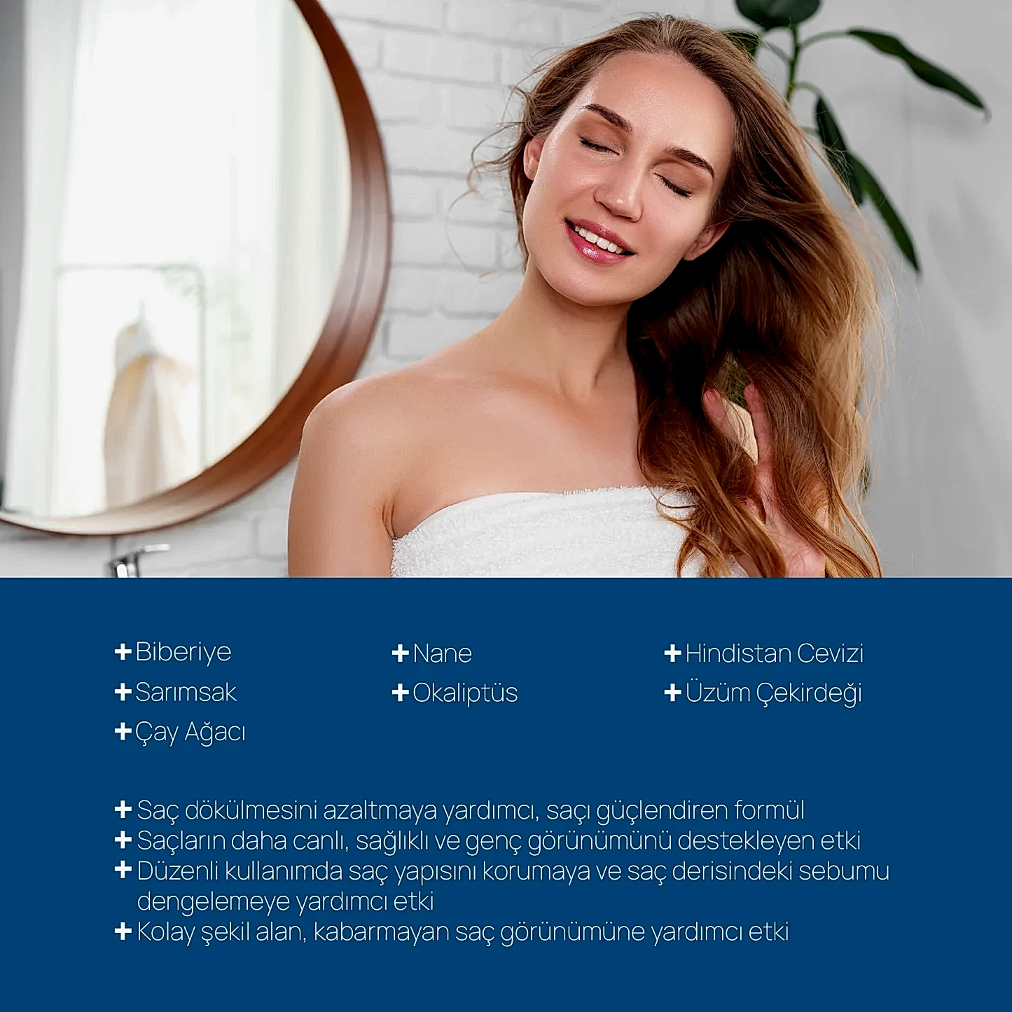 Doğal İçerikli Dökülme Karşıtı Şampuan Yağlı Saçlar - 300 ml