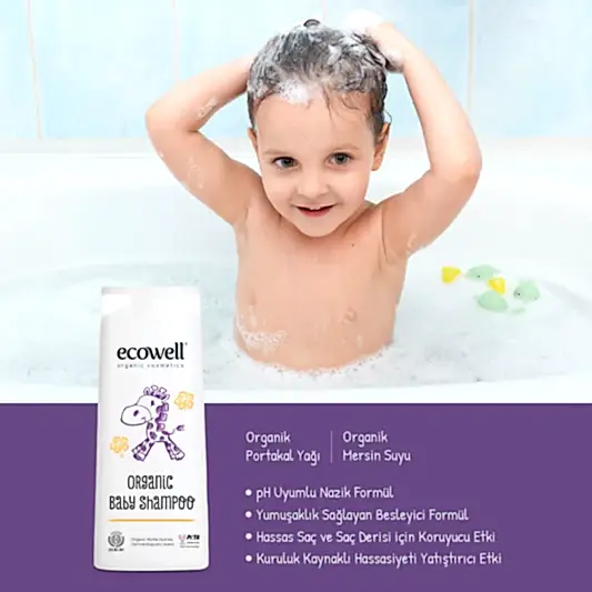 Sertifikalı Organik Bebek Şampuanı - 300 ml