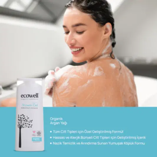 Sertifikalı Organik Duş Jeli - 300 ml