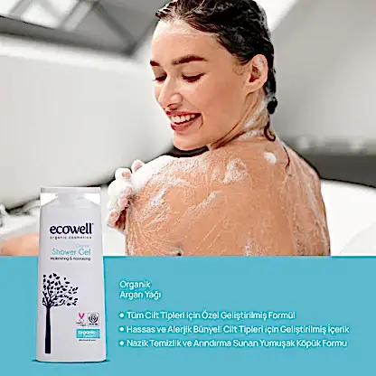 Sertifikalı Organik Duş Jeli - 300 ml