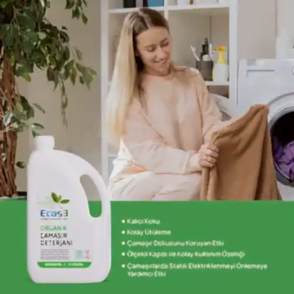 Sertifikalı Organik Çamaşır Deterjanı - 2.5 lt