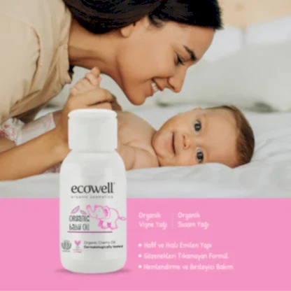 Sertifikalı Organik Bebek Yağı - 50 ml