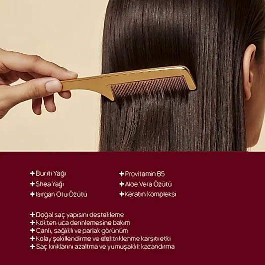 Doğal İçerikli Canlandırıcı Saç Kremi - 300 ml