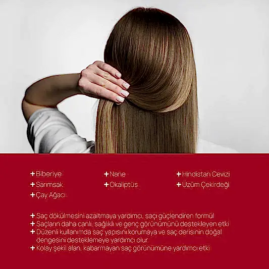 Doğal İçerikli Dökülme Karşıtı Şampuan Normal & Kuru Saçlar - 300 ml