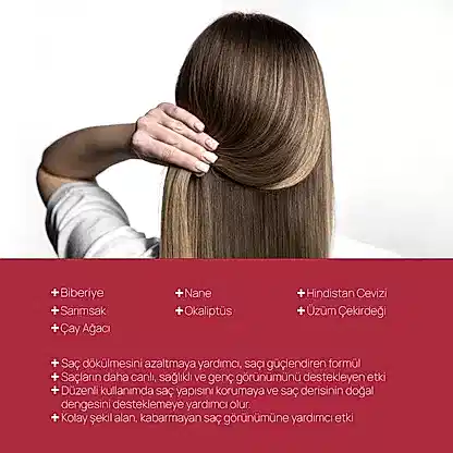 Doğal İçerikli Dökülme Karşıtı Şampuan Normal & Kuru Saçlar - 300 ml