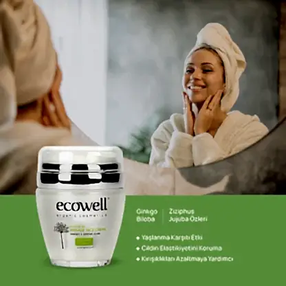 Sertifikalı Organik Yaşlanma Karşıtı Yüz Kremi - 50 ml