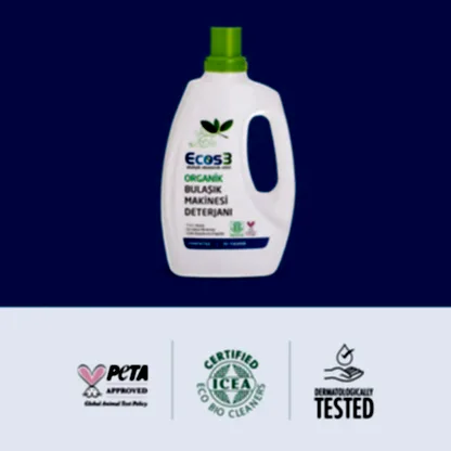 Sertifikalı Organik Bulaşık Makinesi Deterjanı - 750 ml