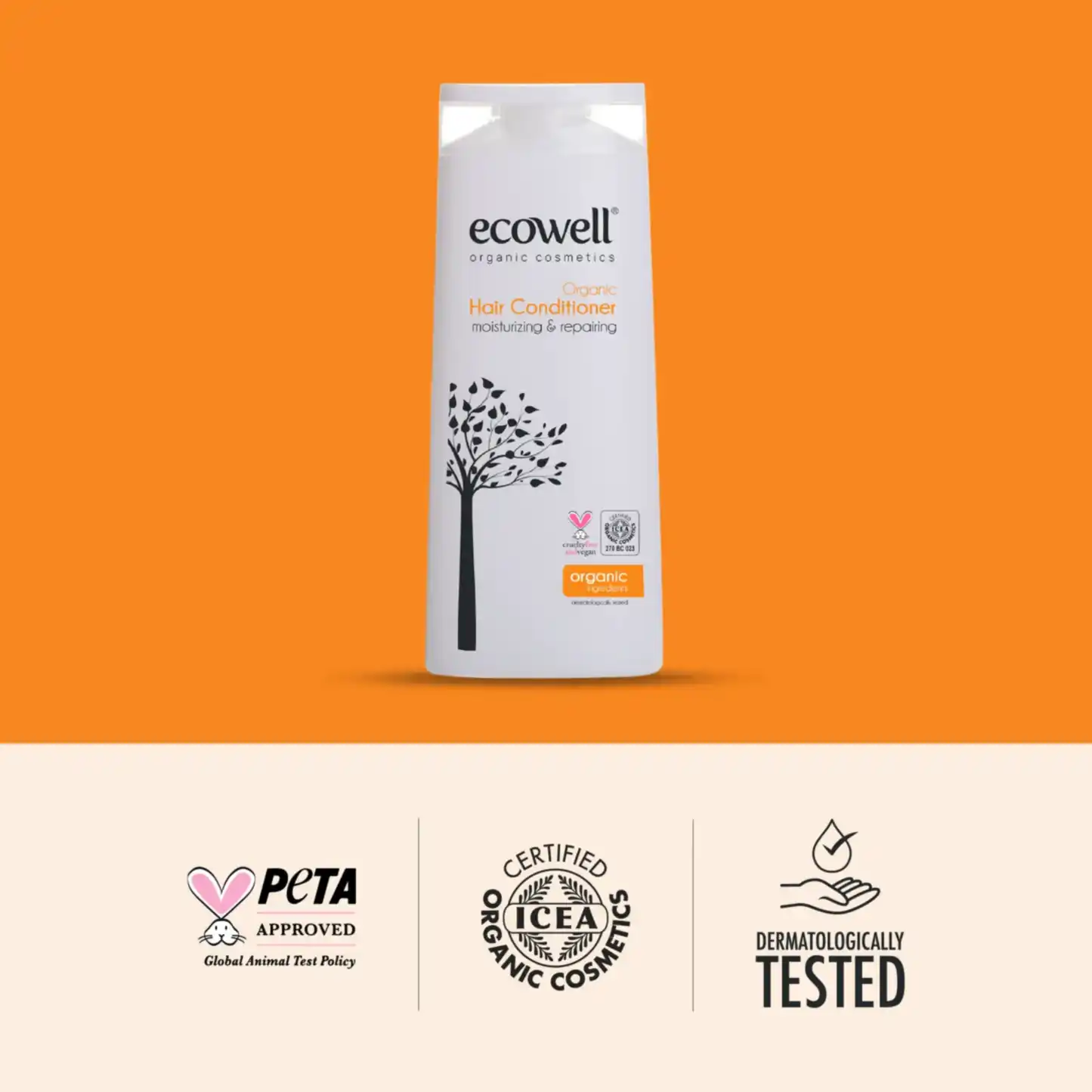 Sertifikalı Organik Saç Bakım Kremi - 300 ml