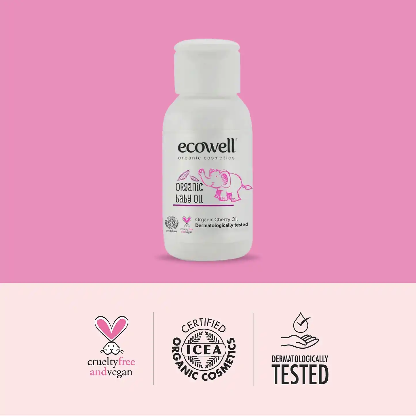 Sertifikalı Organik Bebek Yağı - 50 ml