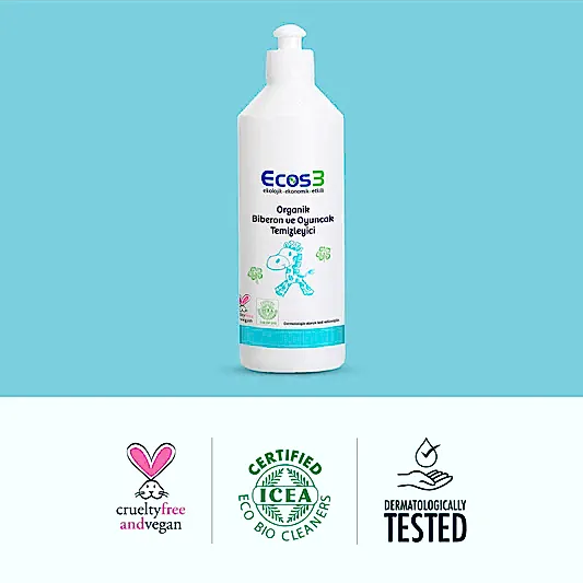 Sertifikalı Organik Biberon Ve Oyuncak Temizleyici - 500 ml