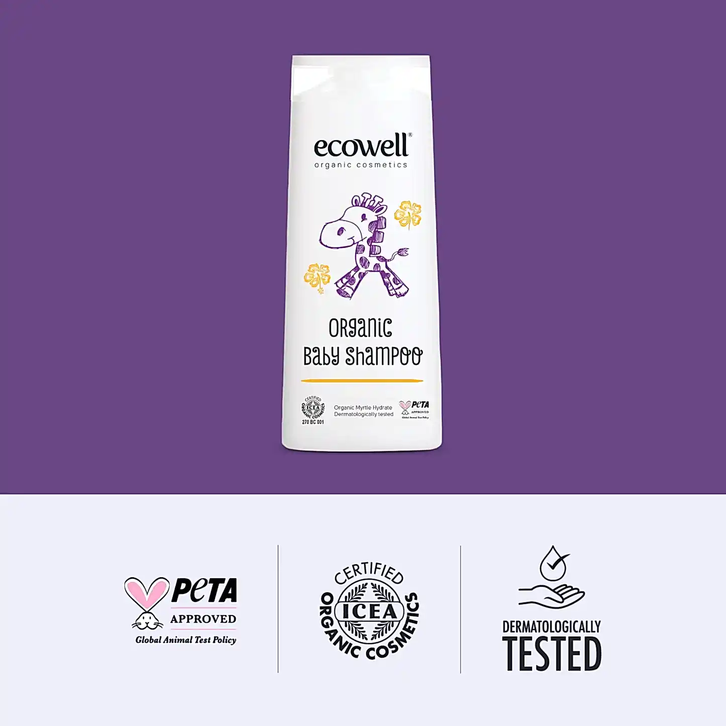 Sertifikalı Organik Bebek Şampuanı - 300 ml