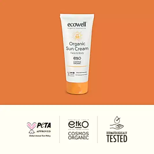 Sertifikalı Organik Güneş Kremi SPF 50 - 110 gr