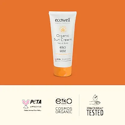 Sertifikalı Organik Güneş Kremi SPF 50 - 110 gr