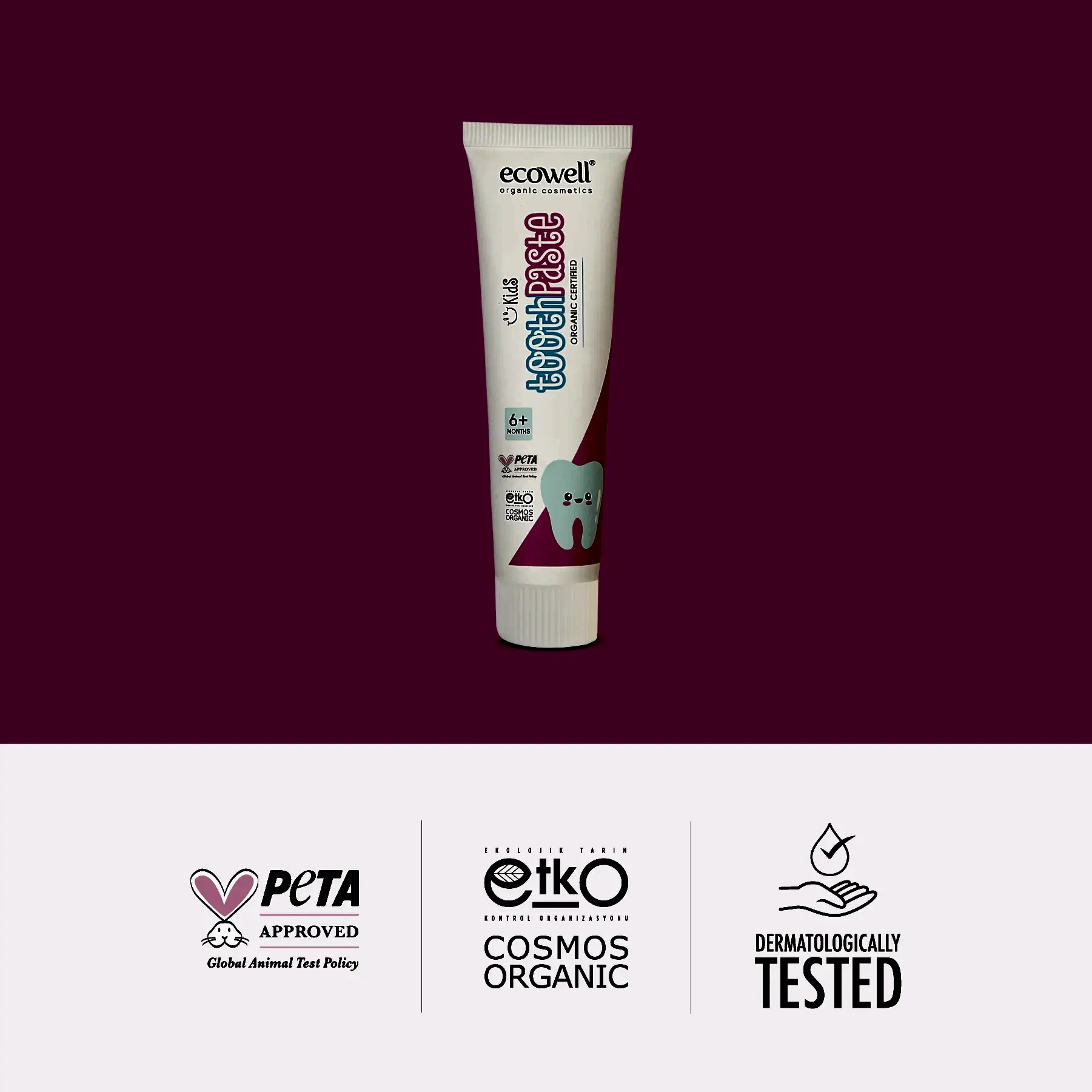 Sertifikalı Organik Çocuk Diş Macunu - 35 gr