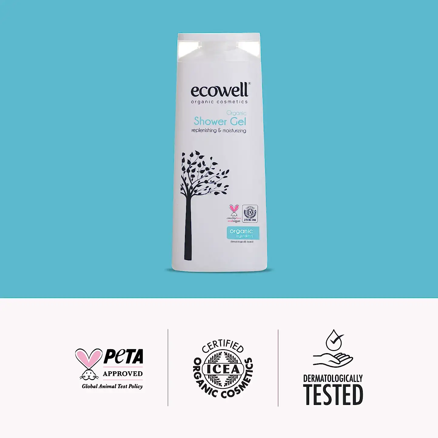 Sertifikalı Organik Duş Jeli - 300 ml