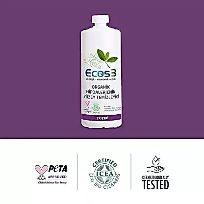 Sertifikalı Organik Yüzey Temizleyici - 1 lt