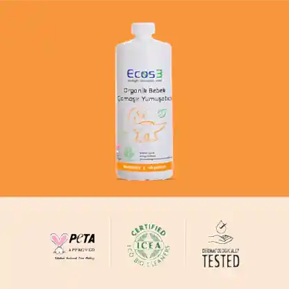 Sertifikalı Organik Bebek Çamaşır Yumuşatıcı - 1000 ml
