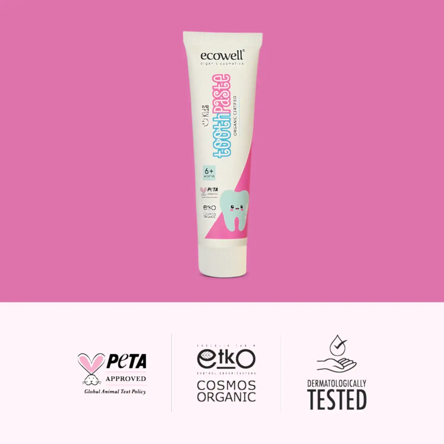 Sertifikalı Organik Çocuk Diş Macunu - 75 gr