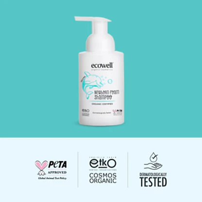 Sertifikalı Organik Yenidoğan Köpük Şampuan - 300 ml