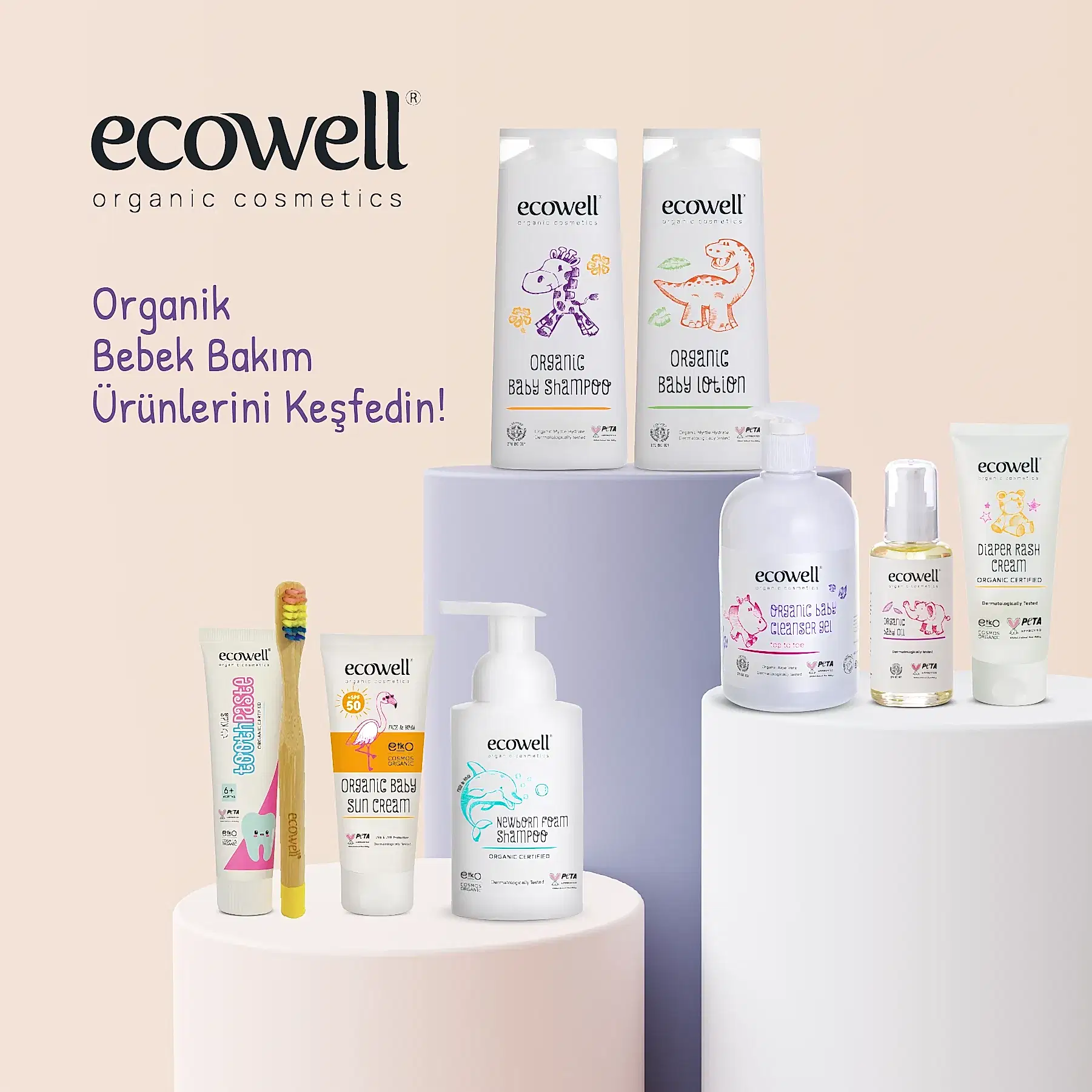 Sertifikalı Organik Çocuk Diş Bakım Seti