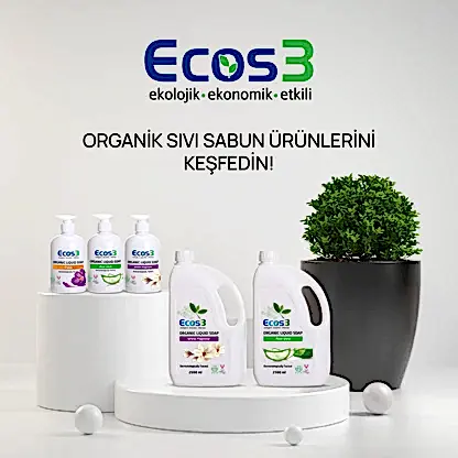 Sertifikalı Organik Sıvı Sabun - Aloe Vera - 500 ml