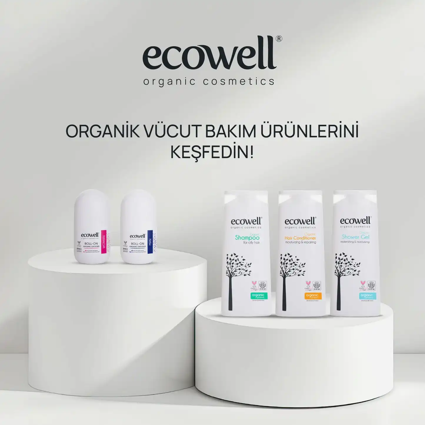 Sertifikalı Organik Duş Jeli - 300 ml