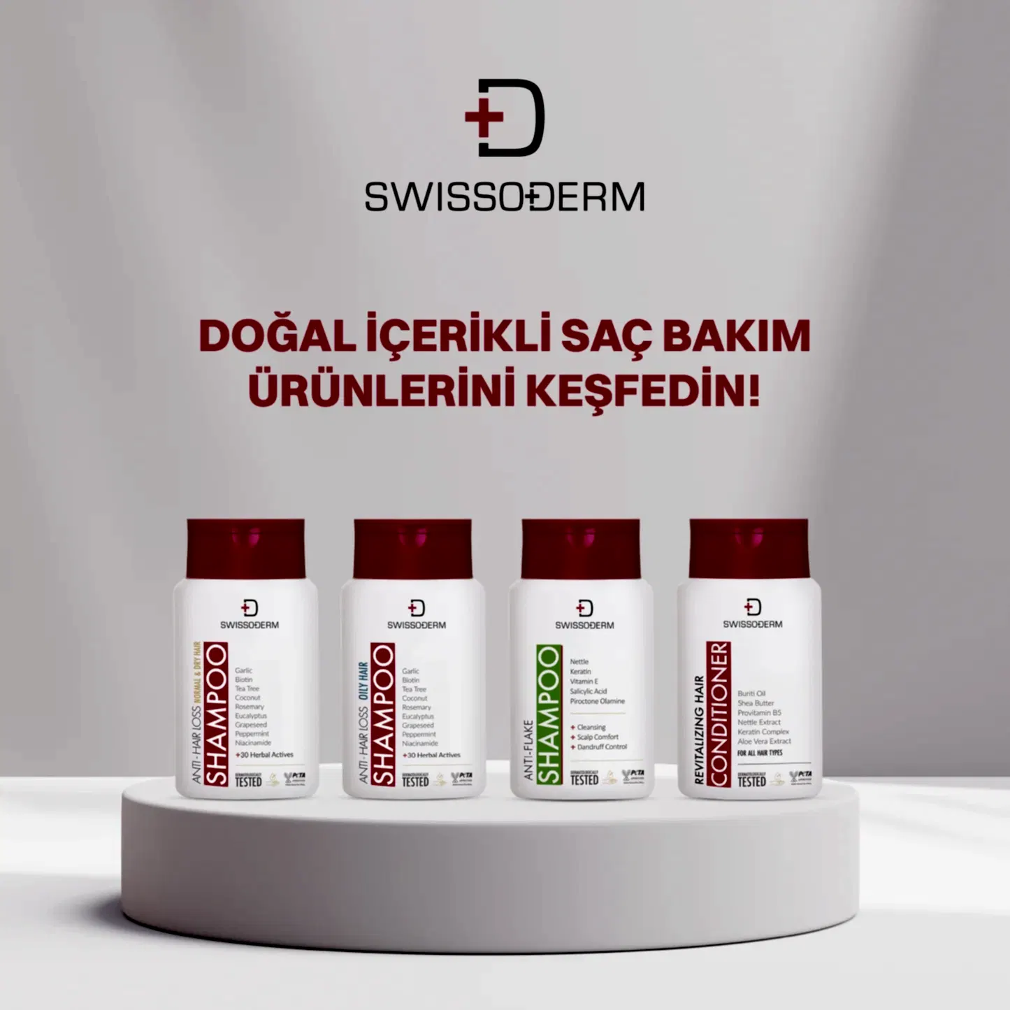 Doğal İçerikli Canlandırıcı Saç Kremi - 300 ml